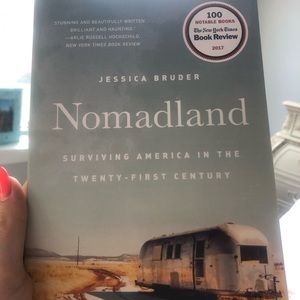 Nomadland paperback book